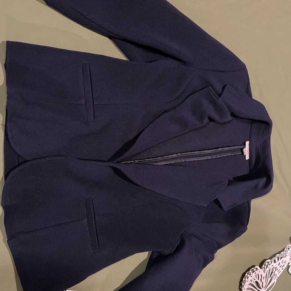 Francesca's Collections Dark Blue Blazer